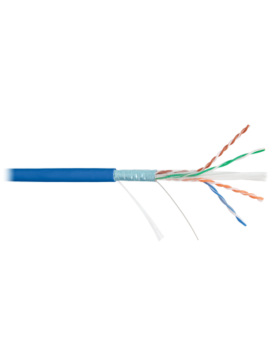 F/UTP 4pair, Cat6, Solid, In, нг(А)-HF (NMC 4240C-BL). Кабель «витая пара» (LAN) для структурированных систем связи. NIKOMAX в Раменском