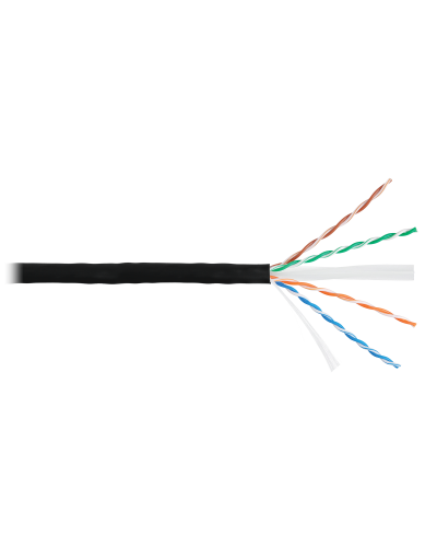 U/UTP 4pair, Cat6, Solid, In/Out, нг(А)-HF (NMC 9140C-BK). Кабель «витая пара» (LAN) для структурированных систем связи. NIKOMAX в Раменском