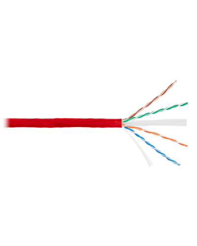 U/UTP 4pair, Cat6, Solid, In, нг(А)-HF (NMC 4140C-RD). Кабель «витая пара» (LAN) для структурированных систем связи. NIKOMAX в Раменском