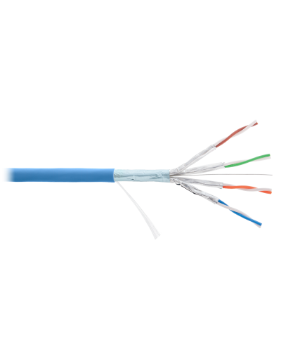 F/FTP 4pair, Cat6a, Solid, In, нг(А)-HF (NMC 4355C-IB). Кабель «витая пара» (LAN) для структурированных систем связи. NIKOMAX в Раменском