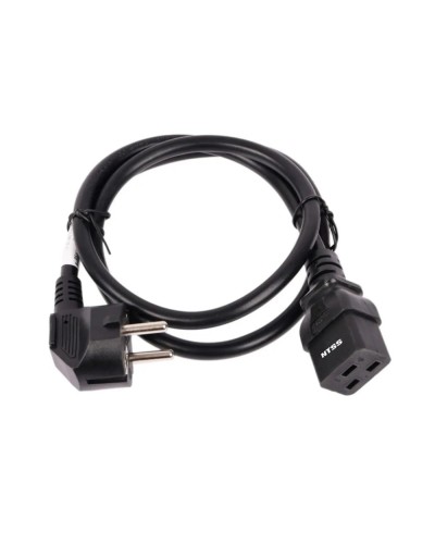 NTSS-PC19772 C19-Schuko проводник.:3х1.5мм2 3м 220/250В 16А черный. Кабель питания. NTSS в Раменском