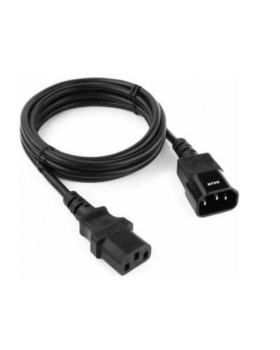 NTSS-PC13142 C13-С14 проводник.:3х0.75мм2 1.8м 220/250В 10А черный. Кабель питания. NTSS в Раменском