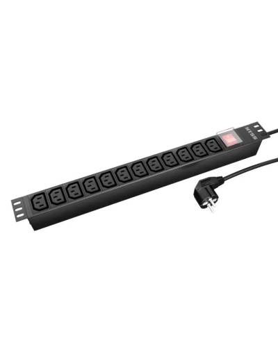 NTSS-PDU-DA2039 гор.размещ. 12xC13 базовые 16A Schuko 2м. Блок розеток 19. NTSS в Раменском