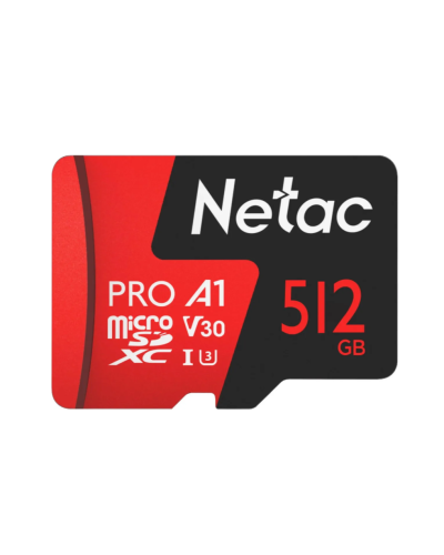 NT02P500PRO-512G-R. Карта памяти microSDXC, 512 ГБ, Class 10. Netac в Раменском