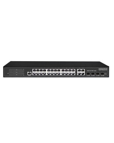 SW-8244/L(400W). Коммутатор 24-портовый  Gigabit Ethernet с PoE. OSNOVO в Раменском