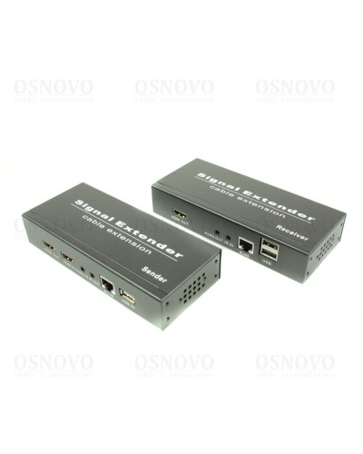 TLN-HiKM2+RLN-HiKM2. Удлинитель HDMI, ИК-сигнала, 2*USB. OSNOVO в Раменском