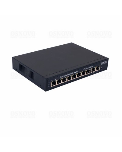 SW-21000(120W). Коммутатор 10-портовый  Fast Ethernet с PoE. OSNOVO в Раменском