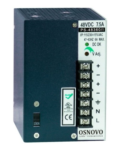 PS-48360/I. Блок питания промышленный. OSNOVO в Раменском