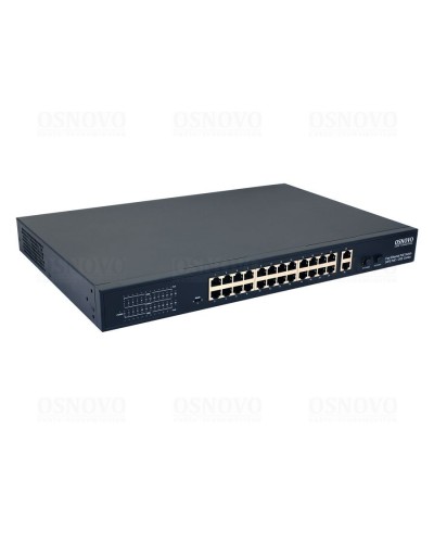 SW-62422(400W). Коммутатор 24-портовый  Fast Ethernet с PoE. OSNOVO в Раменском