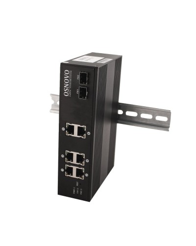 SW-8062/IC. Промышленный PoE коммутатор Gigabit Ethernet на 8 портов. OSNOVO в Раменском