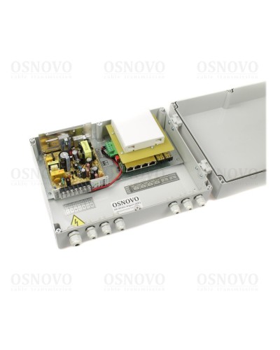SW-80402-W(port 60W). Коммутатор 6-портовый. OSNOVO в Раменском