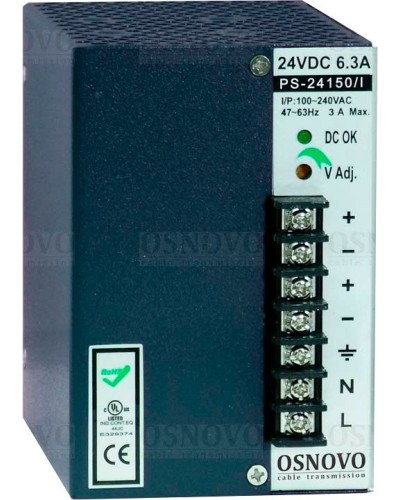 PS-24150/I. Блок питания промышленный. OSNOVO в Раменском