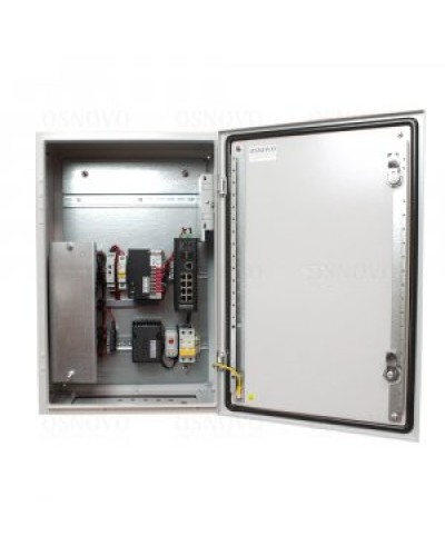 OS-46TB1(SW-80802/ILS(port 90W)). Уличная станция с термостабилизацией и резервным питанием. OSNOVO в Раменском