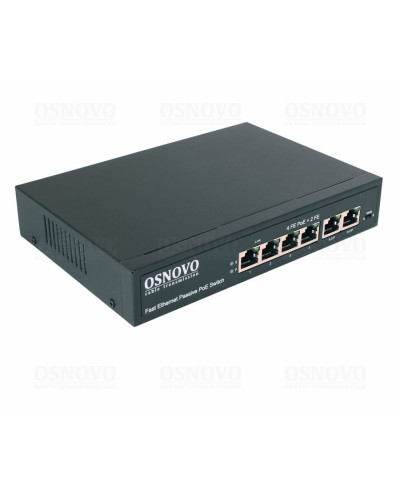 SW-20600/A(80W). Коммутатор Fast Ethernet на 6 портов. OSNOVO в Раменском