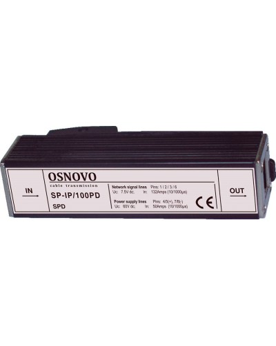 SP-IP/100PD. Устройство грозозащиты цепей Ethernet. OSNOVO в Раменском