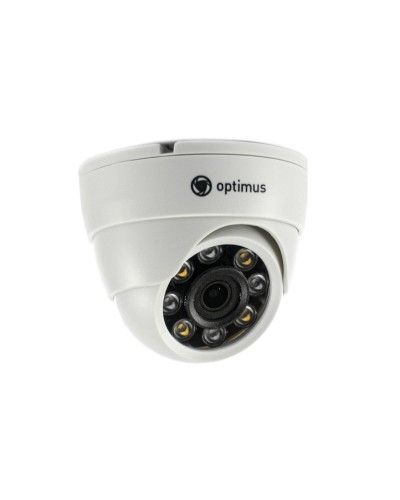IP-E022.1(2.8)PL_DP03. Видеокамера IP купольная. Optimus в Раменском