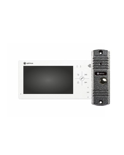 VM-7.0 (w)+ DS-700L (сереб.). Комплект видеодомофона. Optimus в Раменском