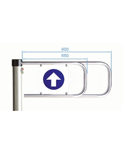 PERCo-ASG-650. Створка для калитки. PERCo в Раменском