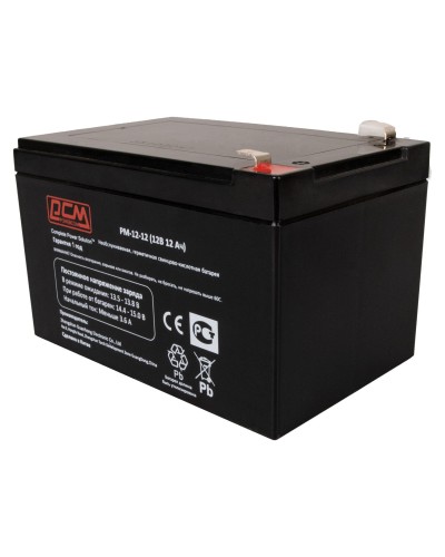 PM-12-12. Аккумулятор герметичный свинцово-кислотный. POWERCOM в Раменском
