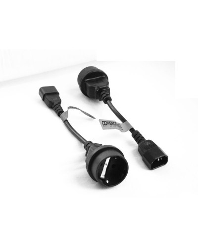 Cord PCM SCUT IEC320 to Type-F. Кабель IEC-320 C14 to Socket Type-F. POWERCOM в Раменском