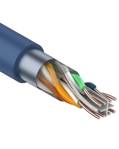 F/UTP, CAT 6, PVC, 4PR, 23AWG, омедненный INDOOR, SOLID, серый, 305м, PROconnect (01-0147-3). Кабель «витая пара» (LAN) для структурированных систем связи. PROCONNECT в Раменском