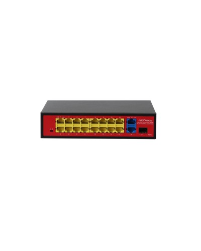 PND-16P-2G1F Lite (180W). Коммутатор неуправляемый 18-портовый с PoE. Polyvision в Раменском