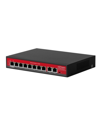 PND-08P-2G (120W). Коммутатор AI 10-портовый с функцией PoE. Polyvision в Раменском