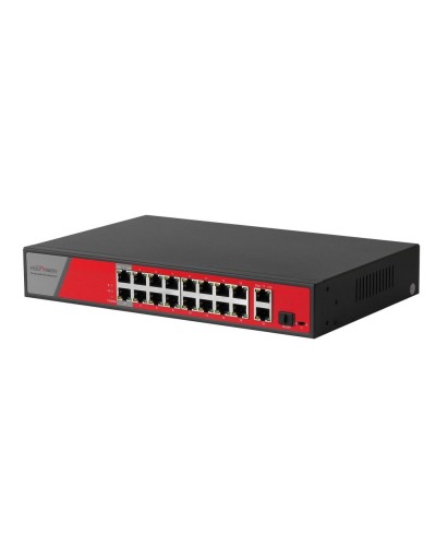 PND-16P-2G1F-BT2 (300W). Коммутатор гибридный 16+2+1 с PoE. Polyvision в Раменском