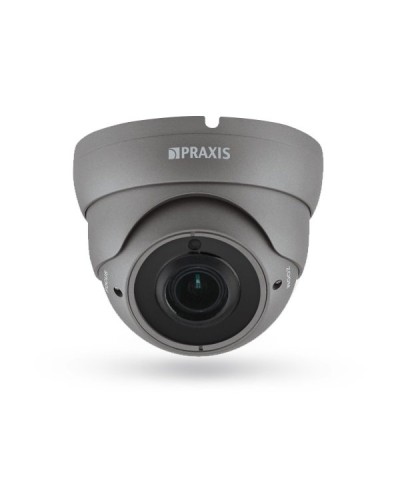 PE-7142IP 2.8-12 A/SD. Видеокамера IP купольная. Praxis в Раменском
