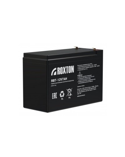 RBT-12V7AH. Аккумулятор герметичный свинцово-кислотный. ROXTON в Раменском