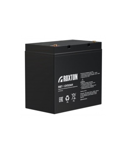 RBT-12V50AH. Аккумулятор герметичный свинцово-кислотный. ROXTON в Раменском