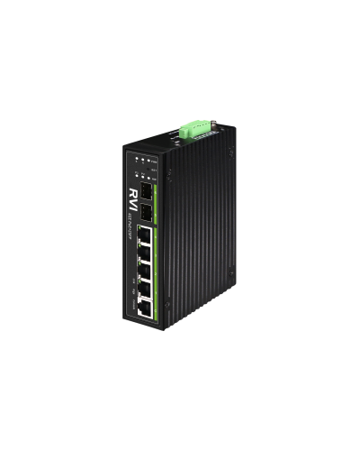 RVi-1NSIM4GP-2S. Коммутатор с питанием по PoE. RVi в Раменском