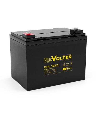 Revolter GPL 1233. Аккумулятор автомобильный герметичный свинцово-кислотный. Revolter в Раменском