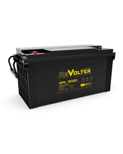Revolter GPL 12120. Аккумулятор автомобильный герметичный свинцово-кислотный. Revolter в Раменском