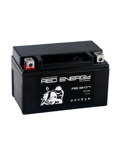 Red Energy RS 1207. Аккумулятор герметичный свинцово-кислотный стартерный. Red Energy в Раменском