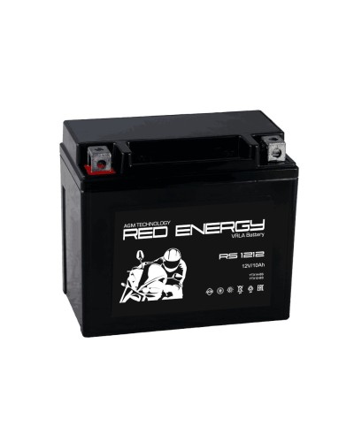 Red Energy RS 1212. Аккумулятор герметичный свинцово-кислотный стартерный. Red Energy в Раменском