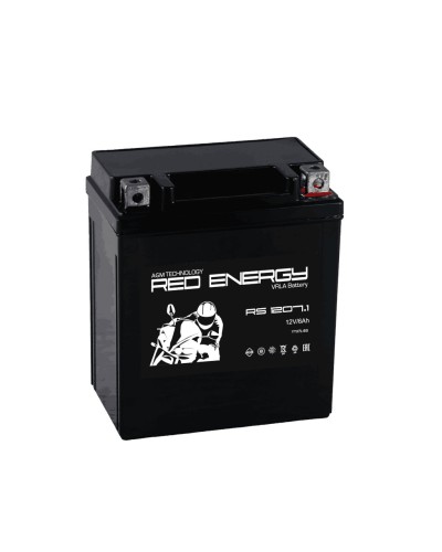 Red Energy RS 1207.1. Аккумулятор герметичный свинцово-кислотный стартерный. Red Energy в Раменском