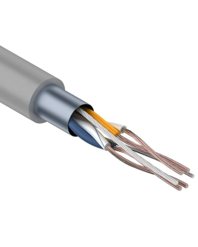 F/UTP, CAT 5e, PVC, 2PR, 24AWG, INDOOR, STRANDED, серый, 305м, REXANT (01-0125). Кабель «витая пара» (LAN) для структурированных систем связи. Rexant в Раменском