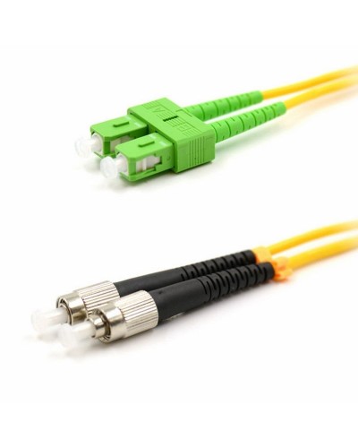 Патч-корд оптический переходной (SM), 9/125 (OS2), SC/APC-FC/UPC, (Duplex), PVC, 5м REXANT (50-2857-1): Патч-корд оптический в Раменском