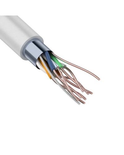 F/UTP, CAT 5e, ZH нг(А)-HF, 4PR, 24AWG, INDOOR, SOLID 305 м (01-0169). Кабель «витая пара» (LAN) для структурированных систем связи. Rexant в Раменском