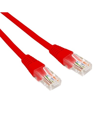 Патч-корд U/UTP CAT 6, RJ45-RJ45, 26AWG, LSZH, красный, 0.3м REXANT (02-0293-03). Патч-корд UTP. Rexant в Раменском