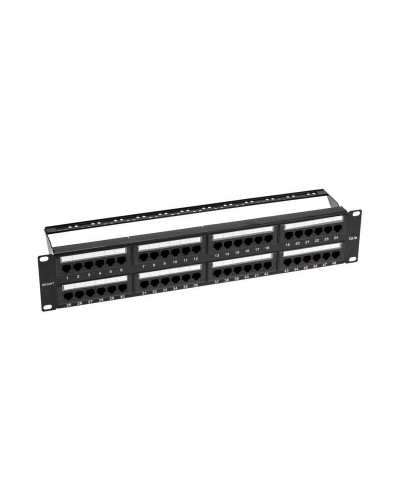 Панель коммутационная с кабельными органайзерами 19", 2U, 48 портов, UTP, RJ-45, CAT 5e REXANT PRO (02-0032): Патч-панель 19" в Раменском