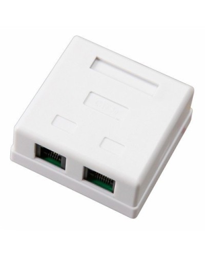 Розетка компьютерная внешняя 2-порта, UTP RJ-45 (8P8C), CAT 5e REXANT (03-0151): Розетка RJ-45 в Раменском