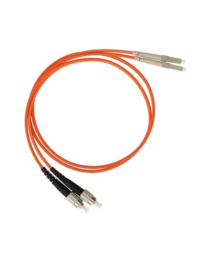 Патч-корд оптический переходной (MM), 50/125 (OM2), LC/UPC-FC/UPC, (Duplex), LSZH, 1м (50-3267). Патч-корд оптический. Rexant в Раменском
