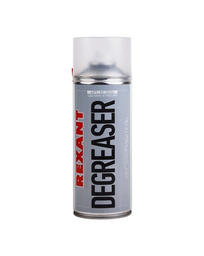 Очиститель обезжириватель DEGREASER, REXANT, 400 мл, аэрозоль (85-0006): Баллон с очистителем в Раменском