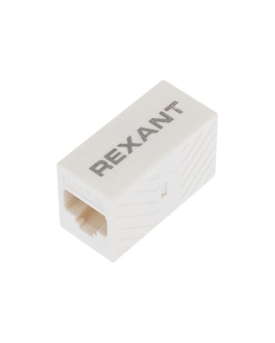 Адаптер проходной UTP RJ-45(8P8C), CAT 6 REXANT (03-0108). Проходной адаптер. Rexant в Раменском
