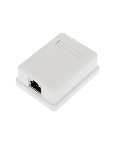 Розетка компьютерная внешняя, 1-порт FTP RJ-45 (8P8C), CAT 6 REXANT (03-0142). Розетка RJ-45. Rexant в Раменском
