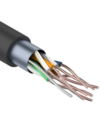 F/UTP 4PR 24AWG CAT5e 305м OUTDOOR REXANT (01-0146). Кабель «витая пара» (LAN) для структурированных систем связи. Rexant в Раменском