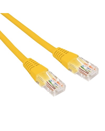 Патч-корд U/UTP CAT 6, RJ45-RJ45, 26AWG, LSZH, желтый, 3м REXANT (02-0295-3). Патч-корд UTP. Rexant в Раменском