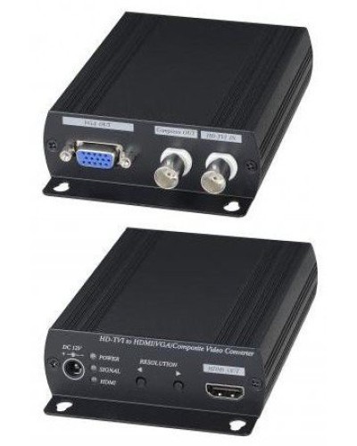 AD001HD4. Преобразователь-разветвитель AHD/HDCVI/HDTVI в HDMI/VGA/CVBS. SC&T в Раменском